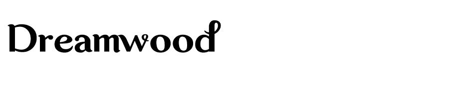 Dreamwood DEMO Font font